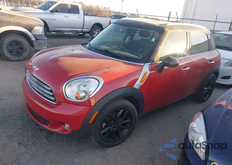 2013 Mini Countryman Cooper from USA, damaged, VIN WMWZB3C56DWM31002